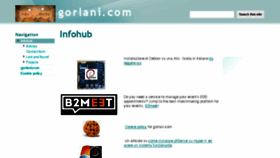 What Gorlani.com website looked like in 2017 (6 years ago)