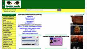 What Gratislandia.net website looked like in 2017 (6 years ago)