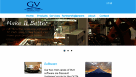 What Gvtech.com website looked like in 2017 (6 years ago)