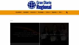 What Grandiarioregional.com website looked like in 2017 (6 years ago)