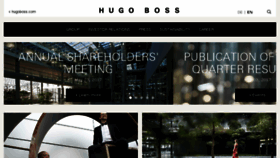What Group.hugoboss.com website looked like in 2017 (7 years ago)