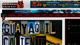 What Guayaquilcaliente.com website looked like in 2017 (6 years ago)