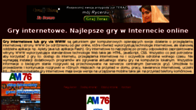 What Graonline.toplista.pl website looked like in 2017 (7 years ago)