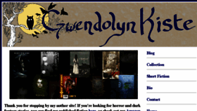 What Gwendolynkiste.com website looked like in 2017 (6 years ago)