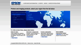 What Goepson.com website looked like in 2017 (6 years ago)