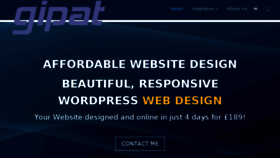 What Gipat.com website looked like in 2017 (6 years ago)