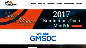 What Gmsdc.org website looked like in 2017 (6 years ago)