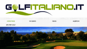 What Golfitaliano.it website looked like in 2017 (6 years ago)