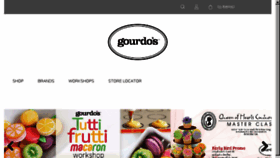 What Gourdos.com website looked like in 2017 (6 years ago)