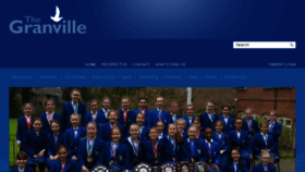 What Granvilleschool.org website looked like in 2017 (6 years ago)