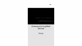 What Greenwalls.com website looked like in 2017 (6 years ago)