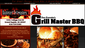 What Grillmasterbbq.com website looked like in 2017 (6 years ago)