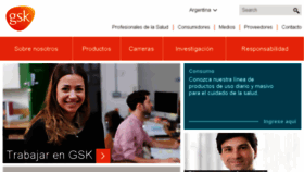 What Glaxosmithkline.com.ar website looked like in 2017 (6 years ago)