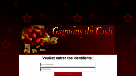 What Gagnons-du-cash.fr website looked like in 2017 (6 years ago)