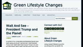 What Greenlifestyleconsulting.com website looked like in 2017 (6 years ago)