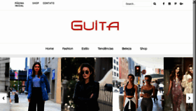 What Guitamoda.com website looked like in 2017 (6 years ago)
