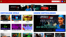 What Gamenext.de website looked like in 2017 (6 years ago)