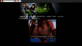 What Games-ben10.blogspot.com website looked like in 2017 (6 years ago)