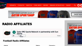 What Gatornetwork.com website looked like in 2017 (6 years ago)