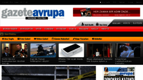 What Gazeteavrupa.com.tr website looked like in 2017 (6 years ago)