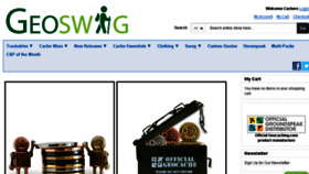 What Geoswag.com website looked like in 2017 (6 years ago)