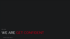 What Getconfident.com website looked like in 2017 (6 years ago)