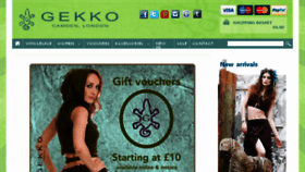 What Gekkobohotique.com website looked like in 2017 (6 years ago)