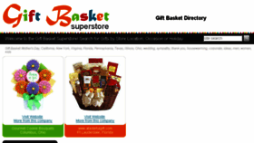 What Gift-basket-superstore.com website looked like in 2017 (6 years ago)
