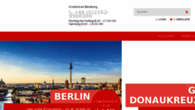 What Glauch-reisen.de website looked like in 2017 (6 years ago)
