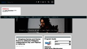 What Gmapinoytv.com website looked like in 2017 (6 years ago)