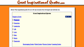 What Greatinspirationalquotes.com website looked like in 2017 (6 years ago)