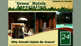 What Greenhotels.com website looked like in 2017 (6 years ago)