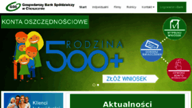 What Gbschoszczno.pl website looked like in 2017 (9 years ago)