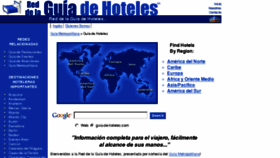 What Guia-de-hoteles.com website looked like in 2017 (6 years ago)