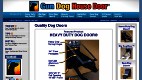 What Gundoghousedoor.com website looked like in 2017 (6 years ago)