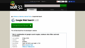 What Google-web-search.soft32.com website looked like in 2017 (7 years ago)