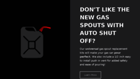 What Gasspouts.com website looked like in 2017 (6 years ago)