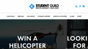 What Gugcstudentguild.com.au website looked like in 2017 (6 years ago)