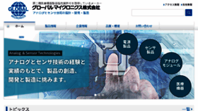 What Global-micronics.co.jp website looked like in 2017 (6 years ago)