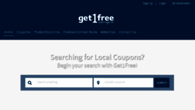 What Get1free.com website looked like in 2017 (6 years ago)