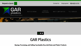 What Garplastics.com website looked like in 2017 (6 years ago)