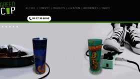 What Gobeletsgreencup.fr website looked like in 2017 (6 years ago)