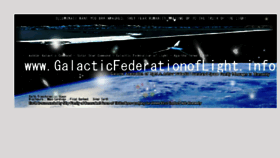 What Galacticfederationoflight.info website looked like in 2017 (6 years ago)