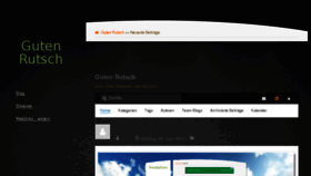 What Guten-rutsch.com website looked like in 2017 (6 years ago)
