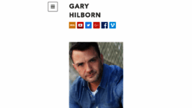 What Garyhilborn.com website looked like in 2017 (6 years ago)