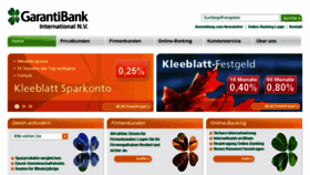 What Garantibank.de website looked like in 2017 (6 years ago)