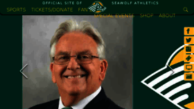 What Goseawolves.com website looked like in 2017 (6 years ago)