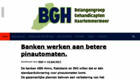 What Gehandicaptenhaarlemmermeer.nl website looked like in 2017 (8 years ago)