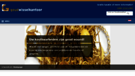 What Goudwisselkantoor.nl website looked like in 2017 (6 years ago)