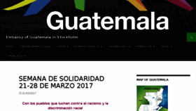What Guatemala.se website looked like in 2017 (6 years ago)